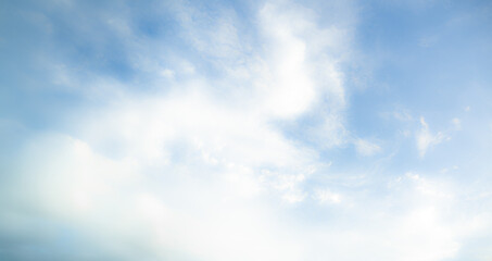 Sky background nature cloud paronama web cloudy summer winter season day, light beauty blue horizon spring brigth gradient calm abstract backdrop air nature view wallpaper landscape environment.
