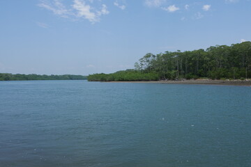 Lagune bei Quepos in Costa Rica
