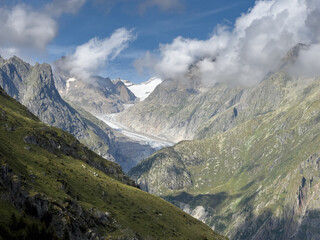 Obraz premium Schweiz Aletschgletscher