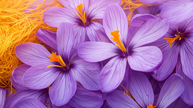 saffron threads autumn crocus
