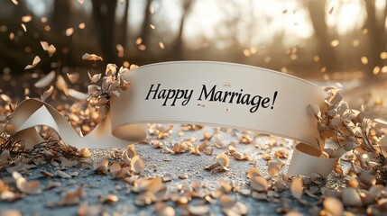 Wedded bliss: text happy marriage, a life of love, partnership, and shared dreams, joys and challenges of marital journey, and looking forward to a future filled with continued happiness