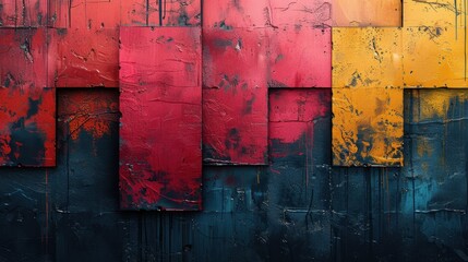 Abstract art, Color block.