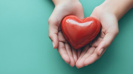 Obraz premium The Heart in Hands