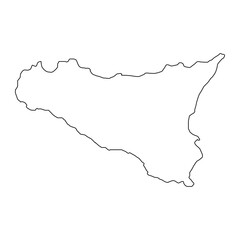 Sicily map