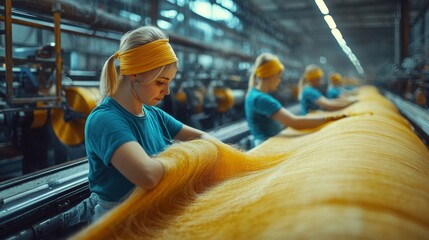 Textile Factory Worker.