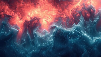 Abstract artwork with a sense of mystery and intrigue, using the marble pattern to create a hidden narrative within the piece.