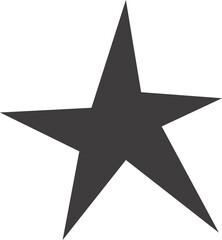 Obraz premium Star shape icon. Y2k abstract irregular shiny sparkle. Flash sparks starburst graphic element. Twinkle sticker. Black minimal flat simple sign.
