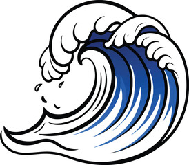 Naklejka premium illustration of fish