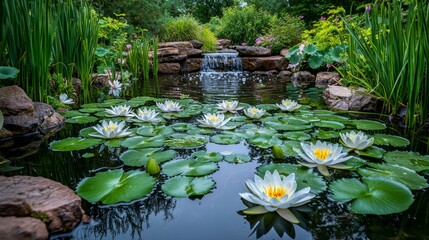 Water Lily Pond.
