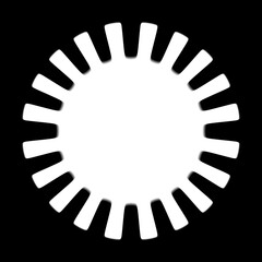 Abstract geometric shape design with grayscale color, Trendy background