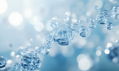 Ultra-realistic 3D rendering of molecular structure