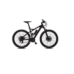 Bicycle vector illustration. Bicycle logo, icon vector design isolated on white background.