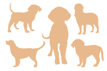 Golden Retriever Silhouette