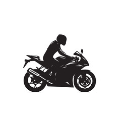 Fototapeta premium Motorcycle vector design. Motorcycle silhouette. Motor bike illustration isolated on white background.
