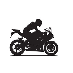 Obraz premium Motorcycle vector design. Motorcycle silhouette. Motor bike illustration isolated on white background.