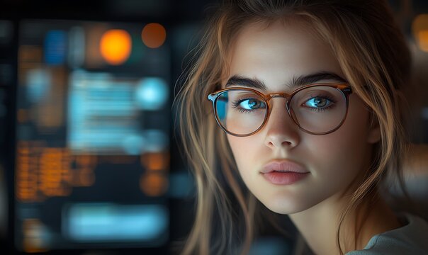  AI cyber security concept. Diverse IT specialist team analyzing artificial intelligence online risk threats to consumer data & privacy. Software developers coding & ethical hacking in dark office 