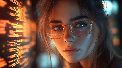  AI cyber security concept. Diverse IT specialist team analyzing artificial intelligence online risk threats to consumer data & privacy. Software developers coding & ethical hacking in dark office 