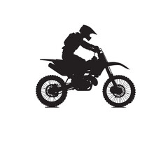 Motorcycle vector design. Motorcycle silhouette. Motor bike illustration isolated on white background.