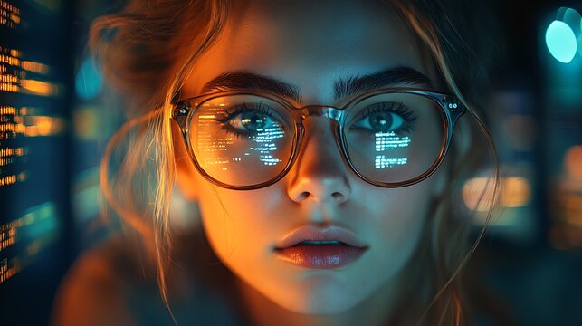  AI cyber security concept. Diverse IT specialist team analyzing artificial intelligence online risk threats to consumer data & privacy. Software developers coding & ethical hacking in dark office 