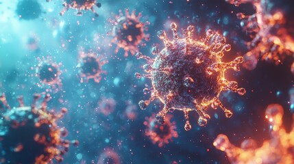 Obraz premium Biotechnological innovations in disease prevention