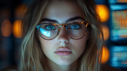  AI cyber security concept. Diverse IT specialist team analyzing artificial intelligence online risk threats to consumer data & privacy. Software developers coding & ethical hacking in dark office 