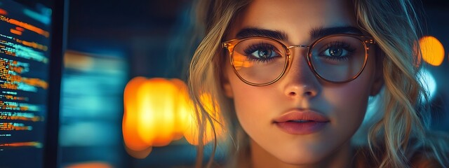  AI cyber security concept. Diverse IT specialist team analyzing artificial intelligence online risk threats to consumer data & privacy. Software developers coding & ethical hacking in dark office 