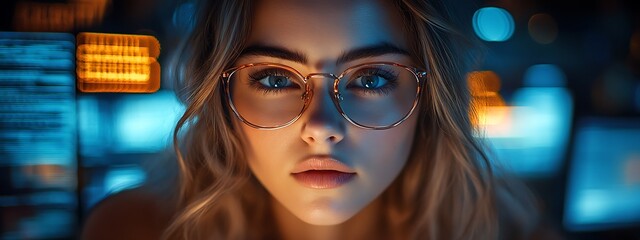  AI cyber security concept. Diverse IT specialist team analyzing artificial intelligence online risk threats to consumer data & privacy. Software developers coding & ethical hacking in dark office 