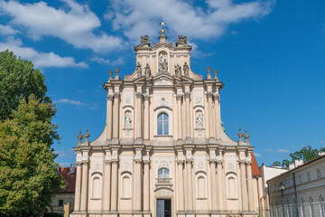 Church of St. Joseph of the Visitationists. Visitationist Church. August 9, 2024. Warsaw, Poland.