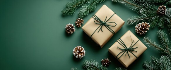 The Presents Under Green Pine