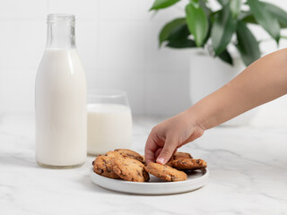 chocolate chip cookies, american cookies