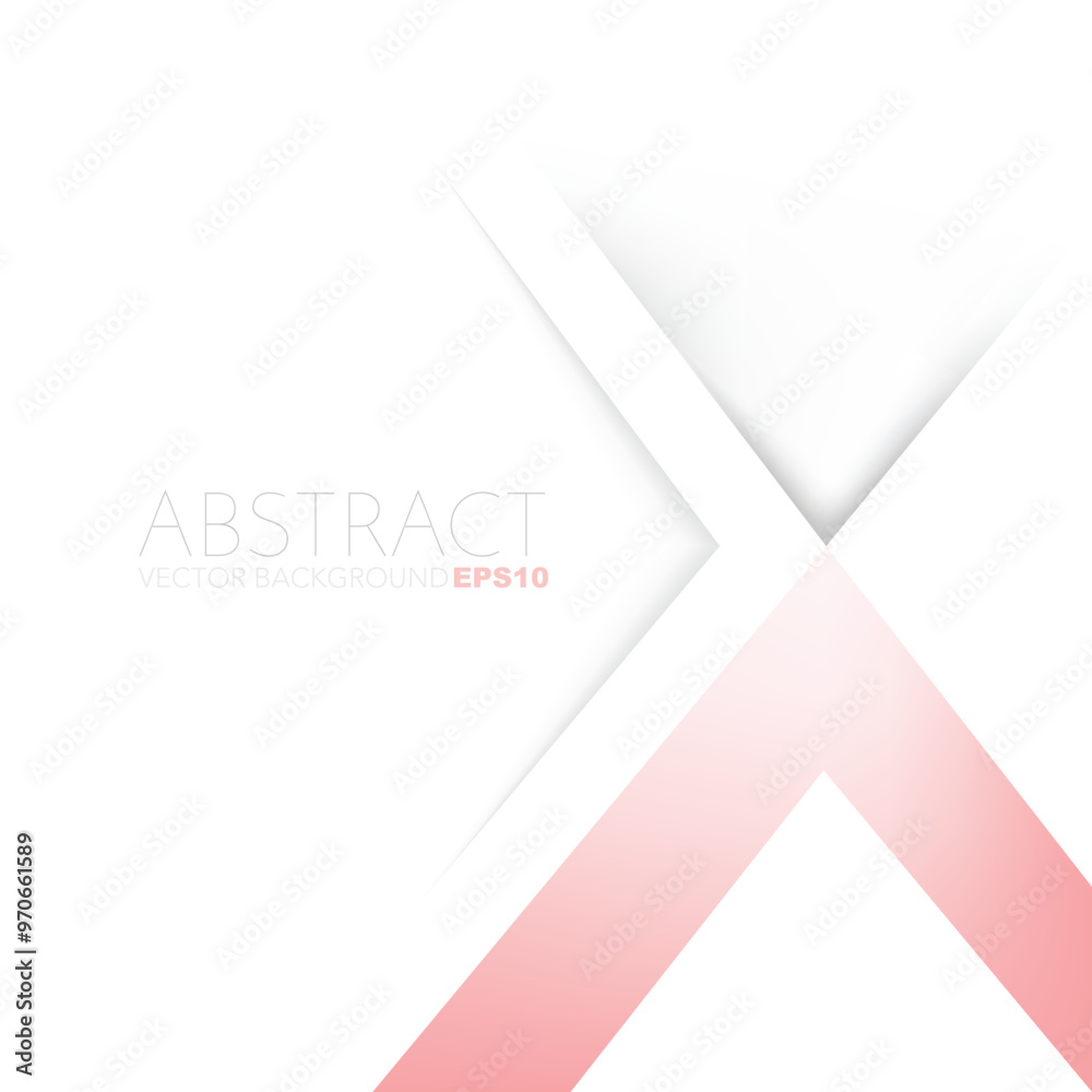 Fototapete graphic geometric triangle overlap vector layer background for text and message design