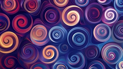 Swirl pattern wallpaper