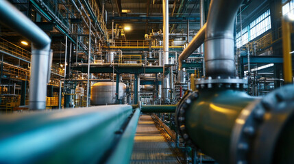 Sustainable industrial processes minimizing waste and emissions