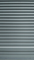 Fototapeta premium Grey roller shutters doors for background.