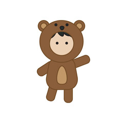 Obraz premium Animal Costume Illustration