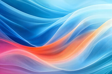 Naklejka premium an abstract background with flowing, wavy lines