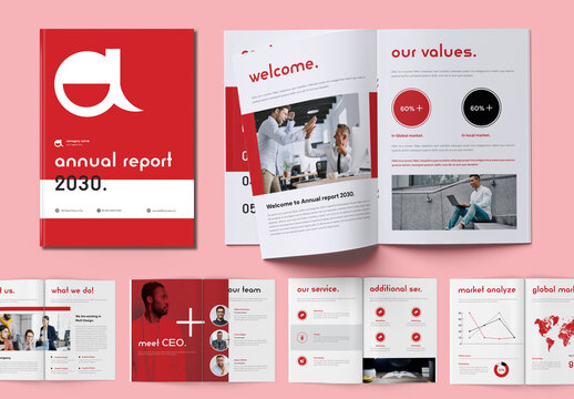 Annual Report Brochure Layout