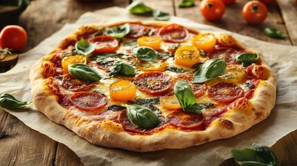 The Freshly Baked Pizza