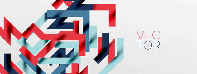 Fototapeta premium Colorful stripes abstract line background. Pop art abstract background for covers, banners, flyers and posters and other templates
