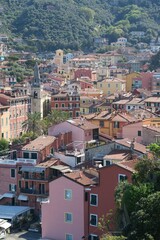 Aerial view of Lerici, Italy