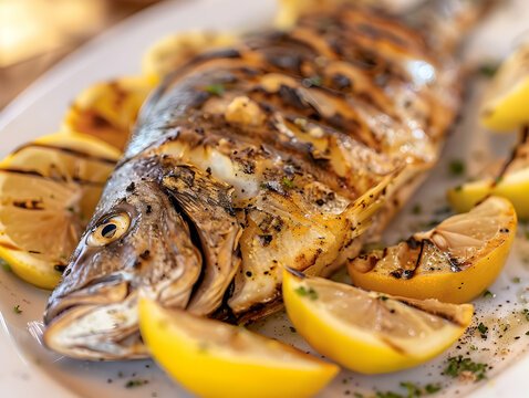 Grilled Fish Photo