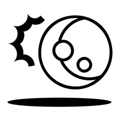 Obraz premium egg Line Icon