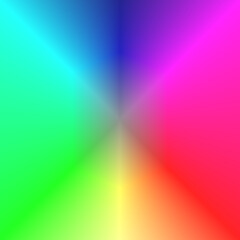 Abstract geometric shape design with colors gradient, Trendy background