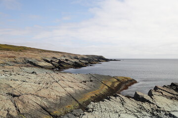 Mistaken Point, UNESCO World Heritage Site, Avalon Peninsula, Newfoundland, Canada, North America