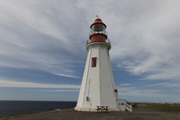 Point Riche Lighthouse  Newfoundland Kanada