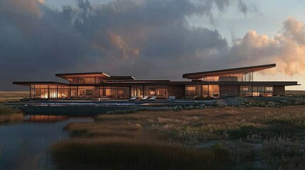 Vibrant Modern Cityscape with Skyscrapers and Urban Elements