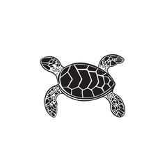 Turtle in cartoon, doodle style . Image for t-shirt, web, mobile apps and ui. Isolated 2d vector illustration in logo, icon, sketch style, Eps 10, black and white. AI Generative