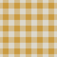 Paisley background textile texture, sketch pattern plaid seamless. Pano fabric check vector tartan in white and amber colors.