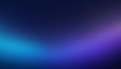 Obraz premium blue-violet gradient background grainy glowing blue light on dark backdrop noise texture. Generated image