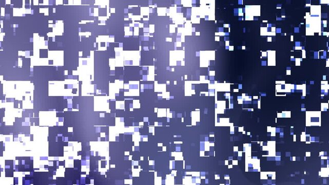 Elevate your digital projects with this Pixelated Blue Mosaic Background, featuring a captivating blend of blue and white shades in a pixelated, mosaic like pattern